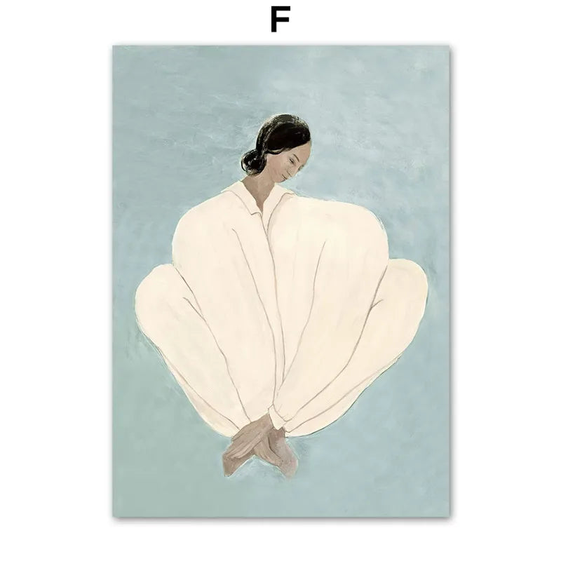 NordicArt | Modern Woman Poster