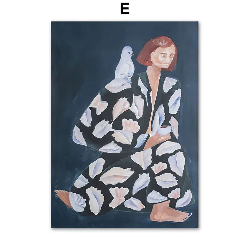 NordicArt | Modern Woman Poster