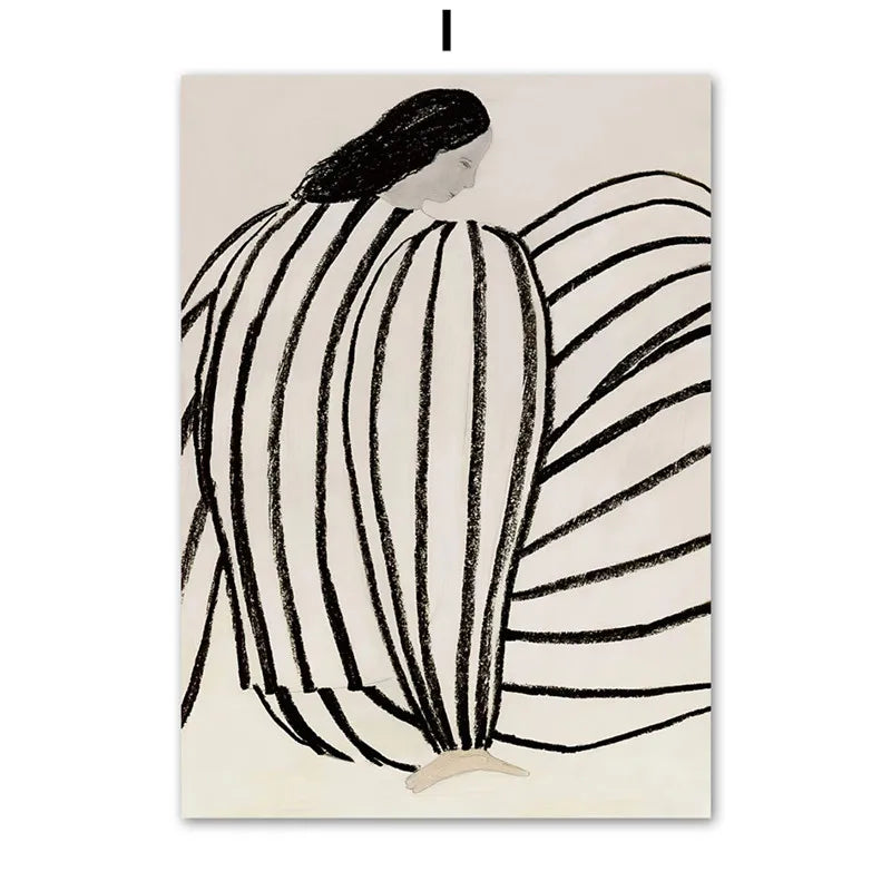 NordicArt | Modern Woman Poster