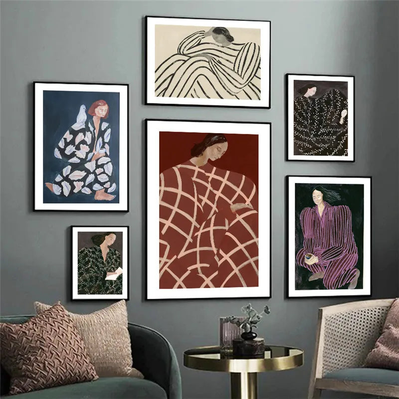 NordicArt | Modern Woman Poster