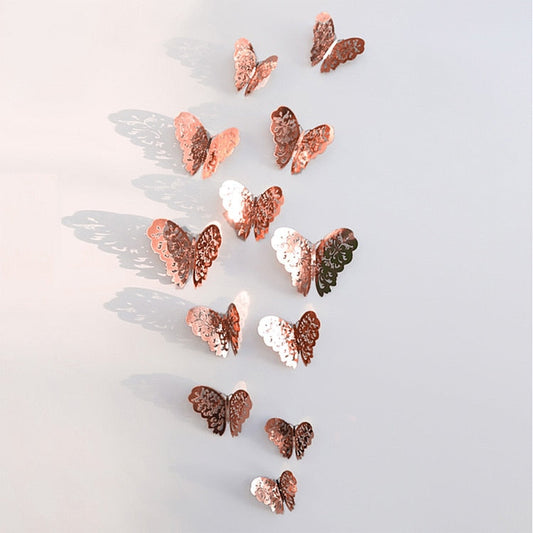 AeroGrace | 3D Sculpted Metal Butterfly Wall Art