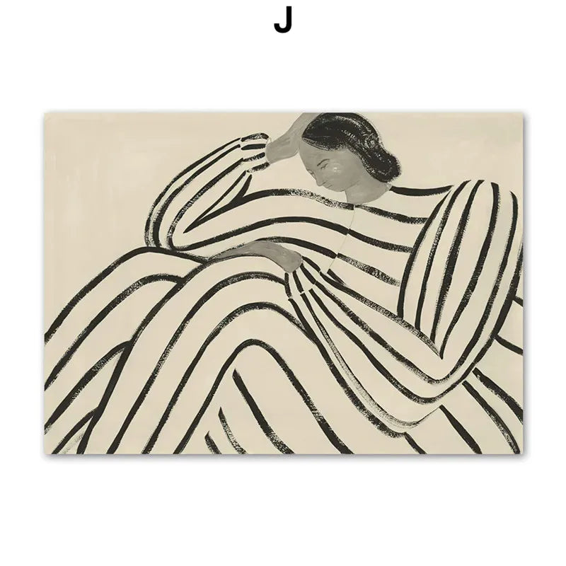 NordicArt | Modern Woman Poster