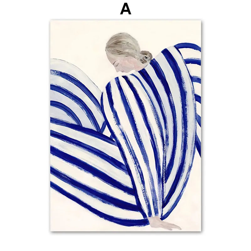 NordicArt | Modern Woman Poster