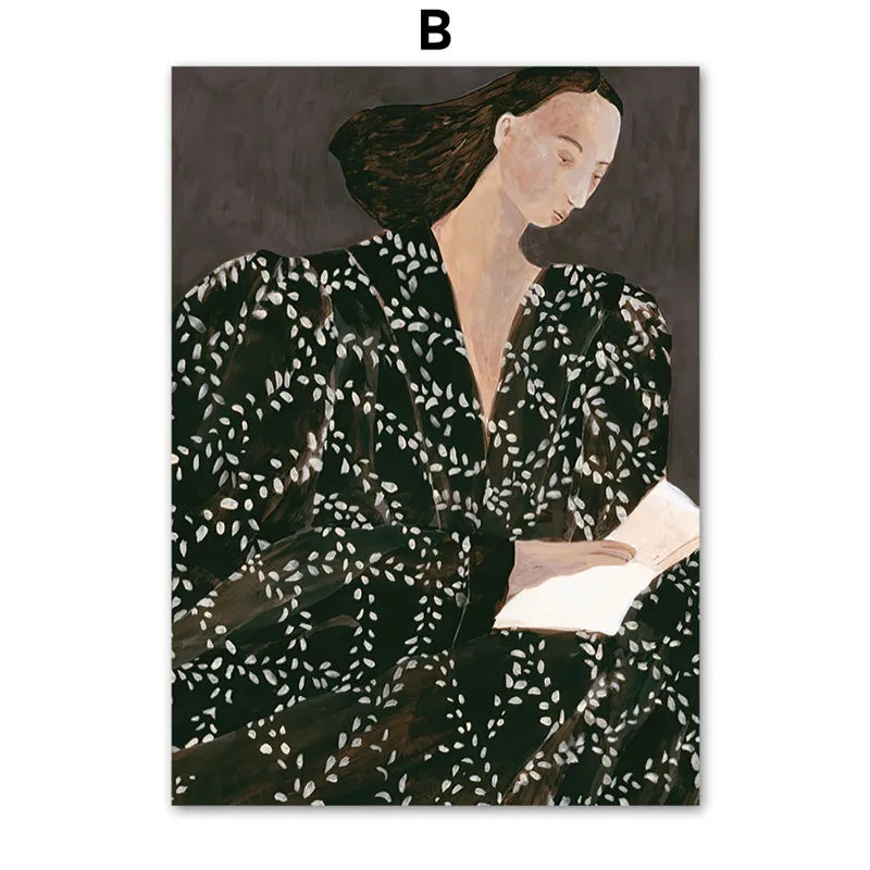 NordicArt | Modern Woman Poster