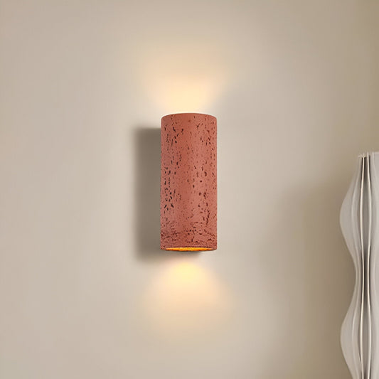 RockGlow | LED Cylinder Wall Lamp