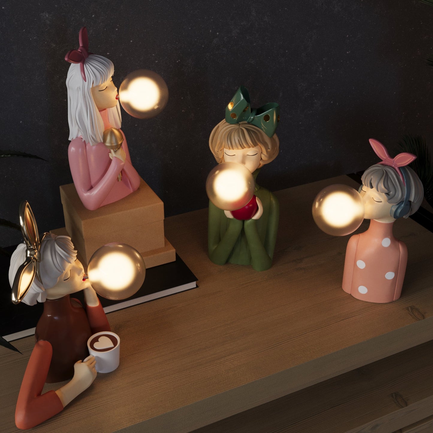 LumiSister | Handcrafted Table Lamp