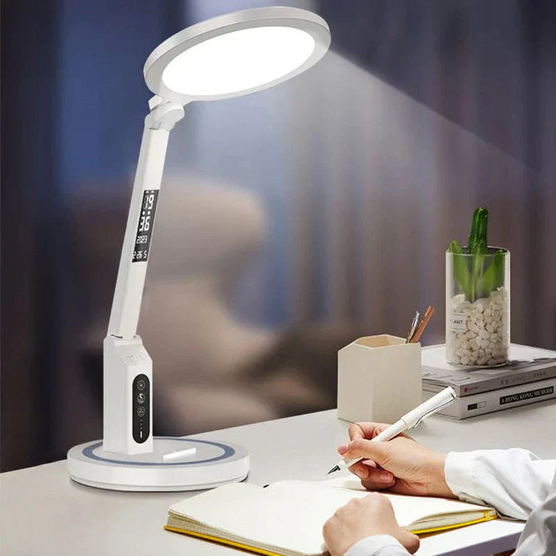 LumiTime | Multifunctional Desk Lamp with Built-In Clock