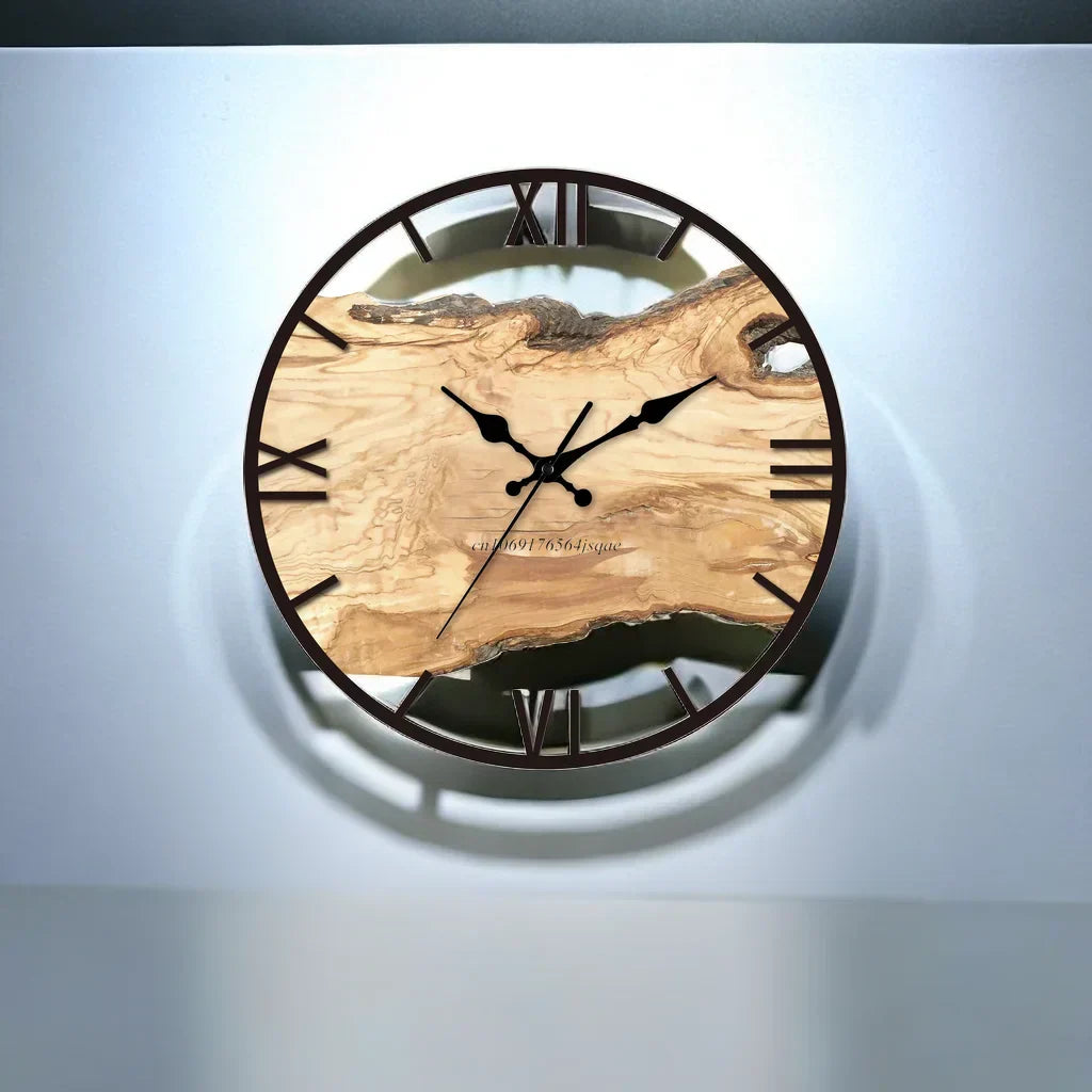 EtherealClock | Artistic Modern Transparent Wall Clock