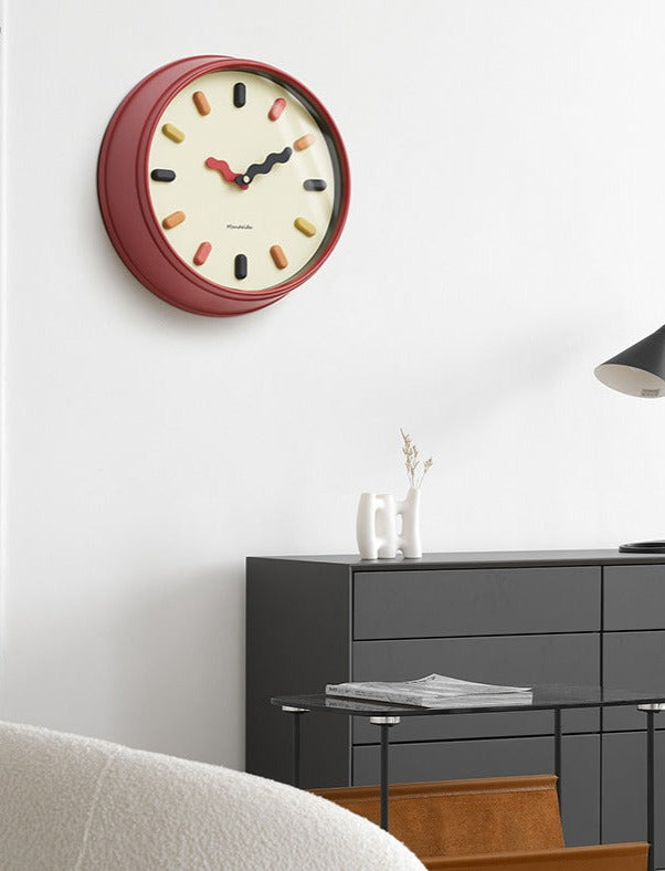 FunTime | Vibrant 3D Nordic Wall Clock