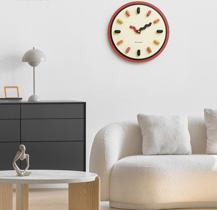 FunTime | Vibrant 3D Nordic Wall Clock