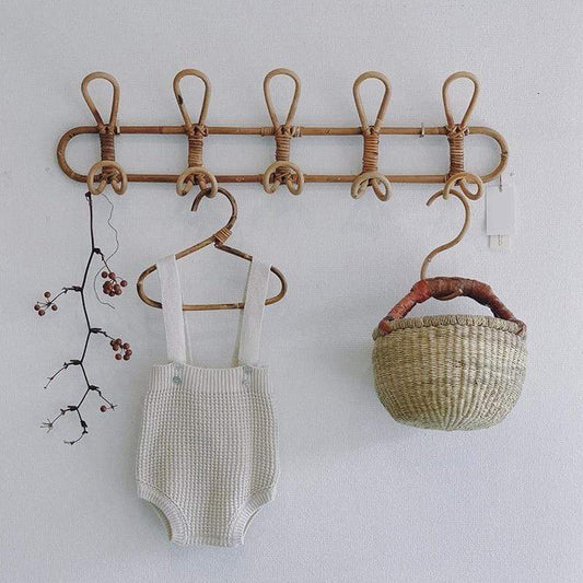 VintageRattan | Stylish Retro Wall Hook