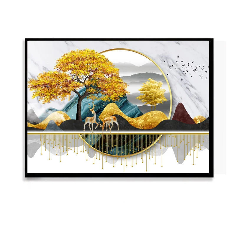 HiddenArt | Decorative Canvas Electric Outlet Cover with Stylish Wall Art