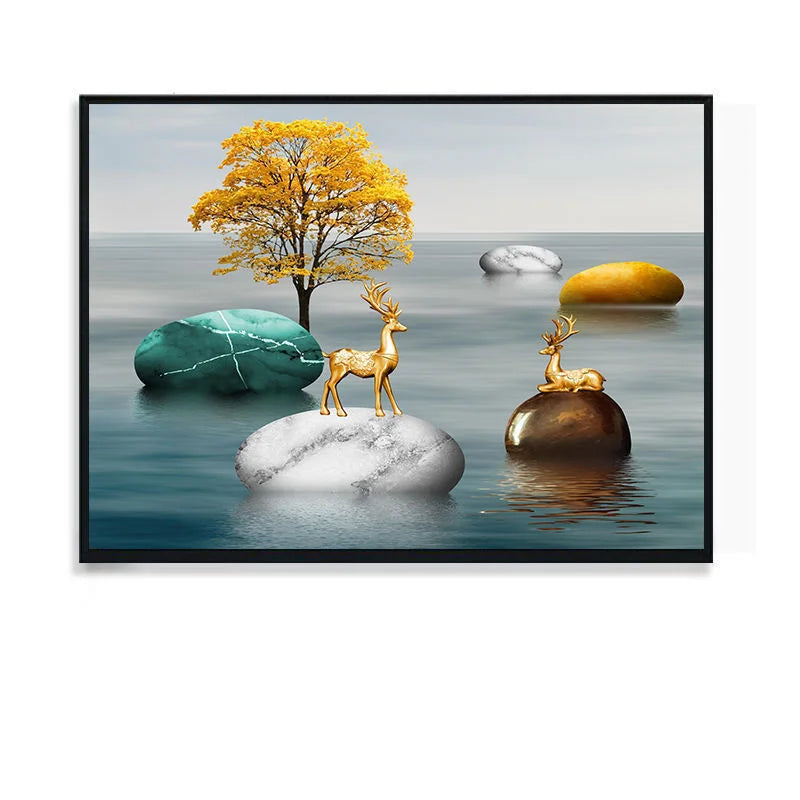 HiddenArt | Decorative Canvas Electric Outlet Cover with Stylish Wall Art