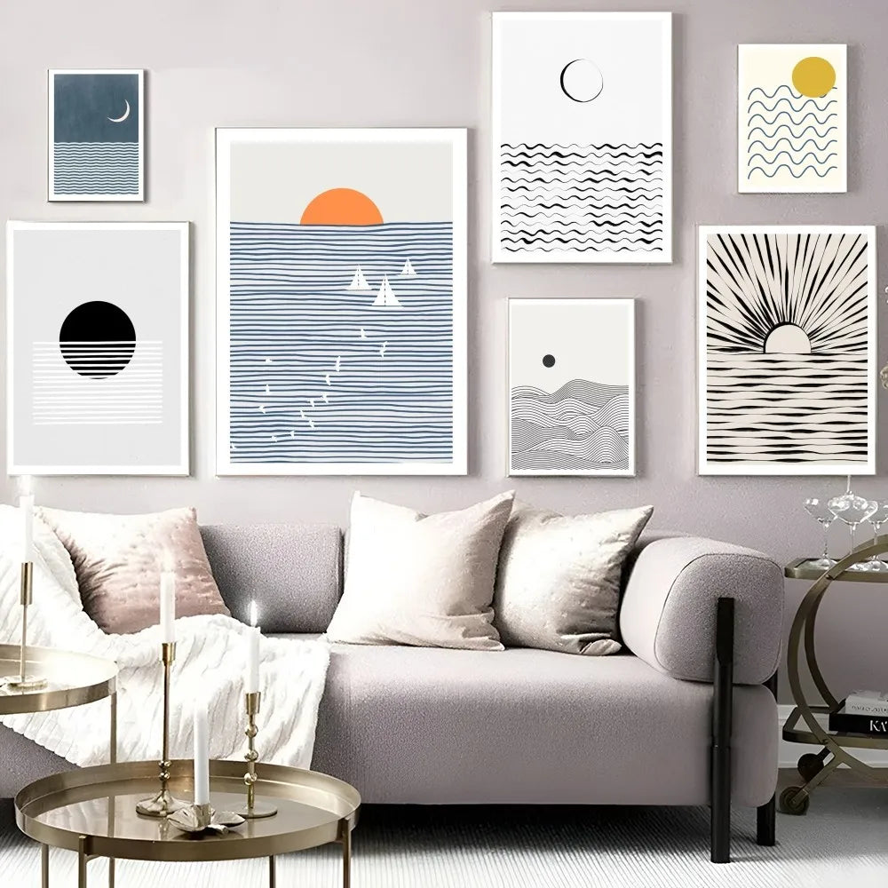 WaveArt | Stunning Ocean Wave Peel-and-Stick Wall Art