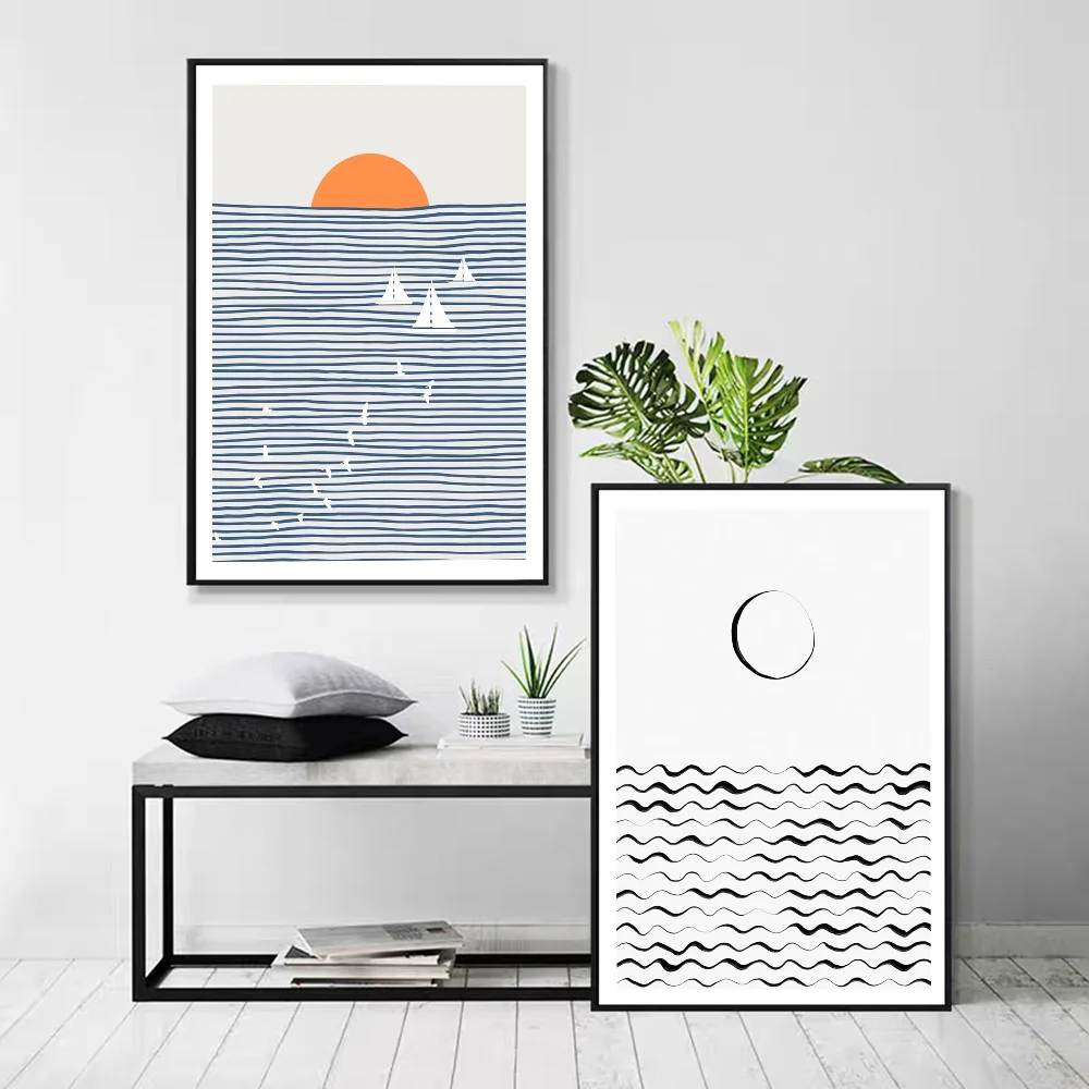 WaveArt | Stunning Ocean Wave Peel-and-Stick Wall Art