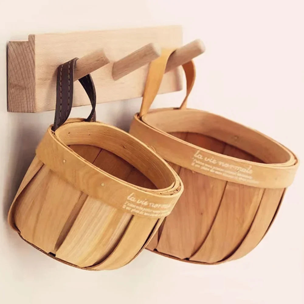 RustiqueTote | Handmade Wooden French Market Basket