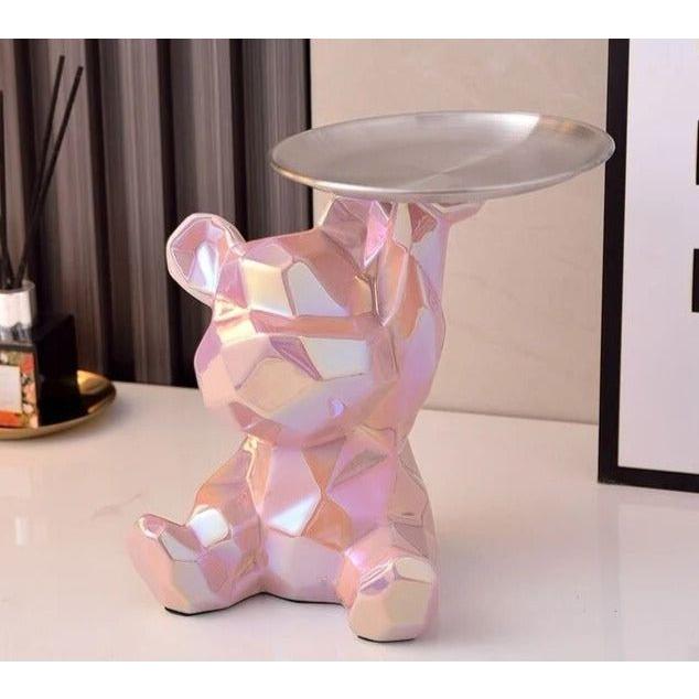 Minimalist Beast | Sleek Bear Figurine