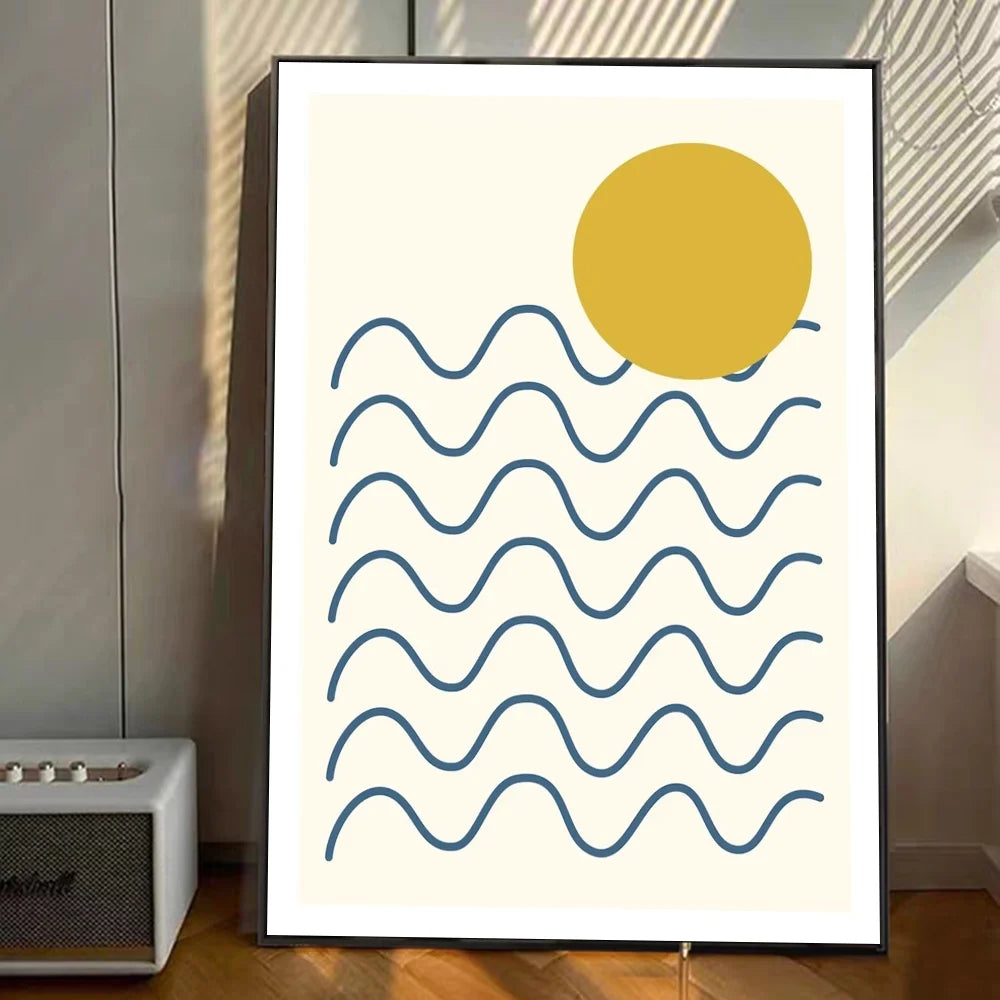 WaveArt | Stunning Ocean Wave Peel-and-Stick Wall Art