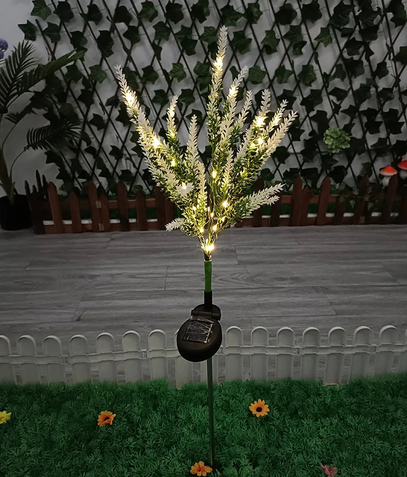 LumiLavender | Solar-Powered Lavender Garden Lights