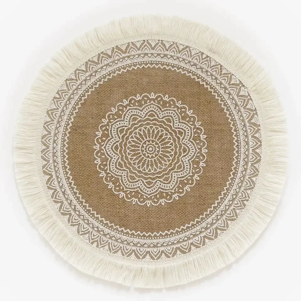 BohoWeave | Rustic Jute Non-Slip Placemats