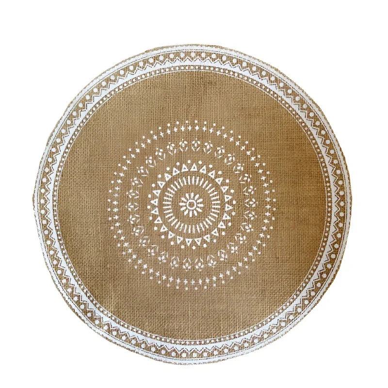 BohoWeave | Rustic Jute Non-Slip Placemats