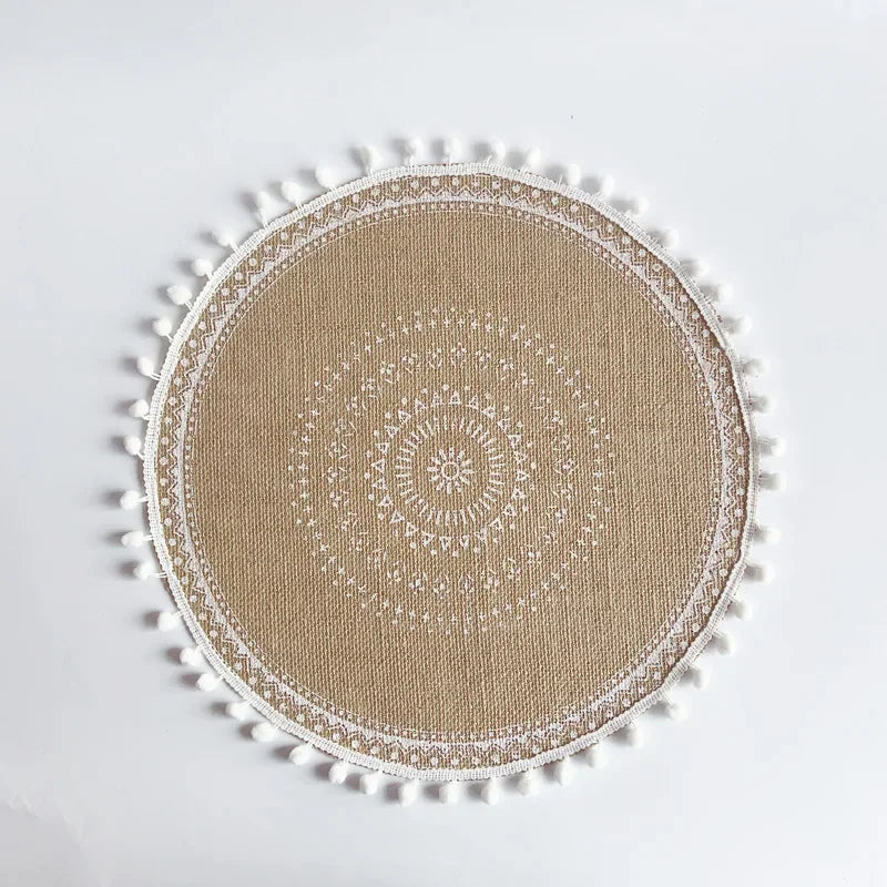 BohoWeave | Rustic Jute Non-Slip Placemats