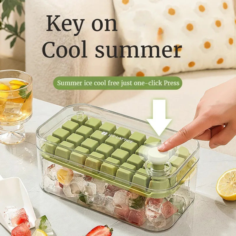 FrostFlex | Silicone Ice Cube Tray with 32 Grids