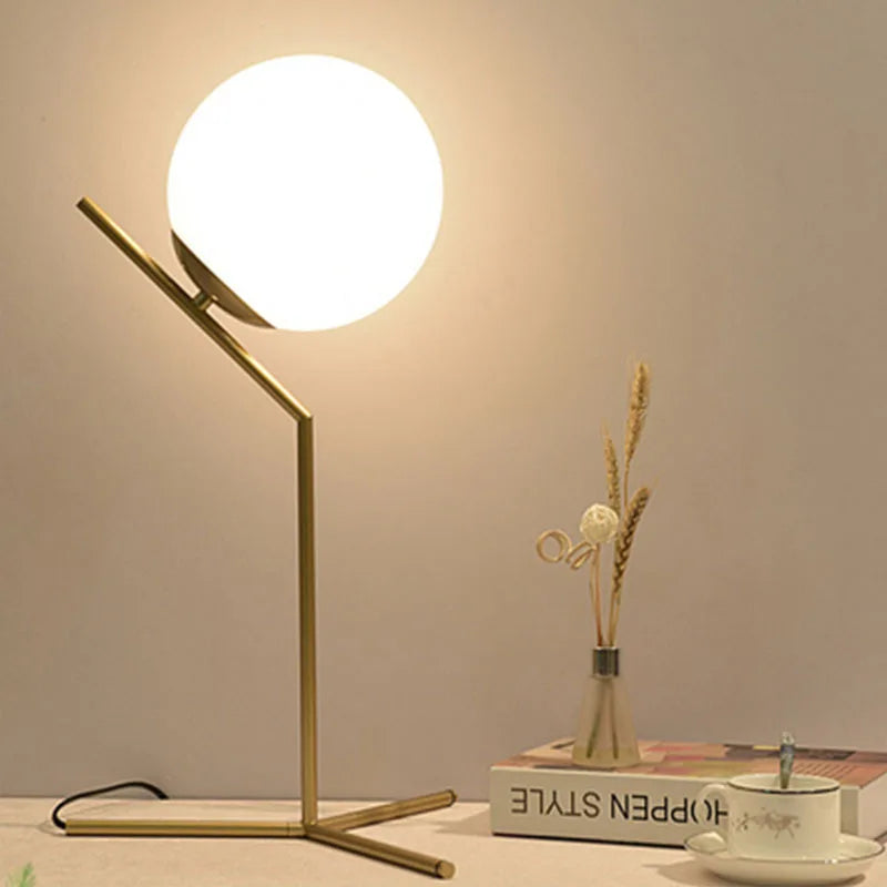 PureGlow | Stylish Table Lamp with Warm LED Ambient Light