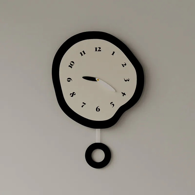 DynaTime | Modern Abstract Twisted Wall Clock