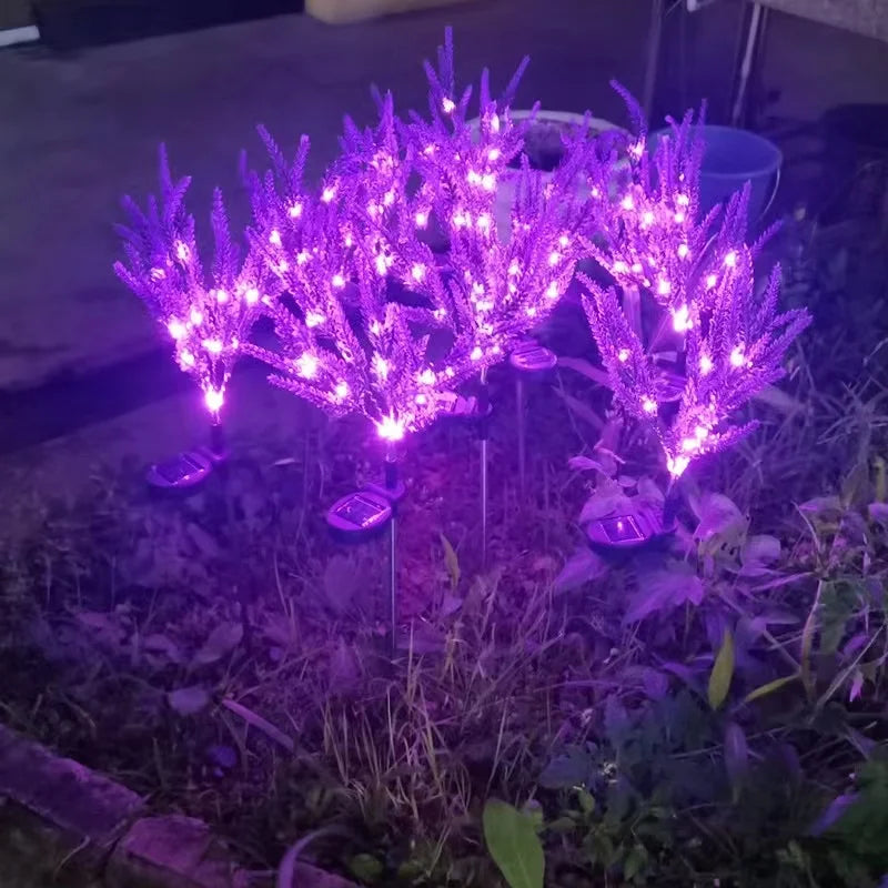 LumiLavender | Solar-Powered Lavender Garden Lights