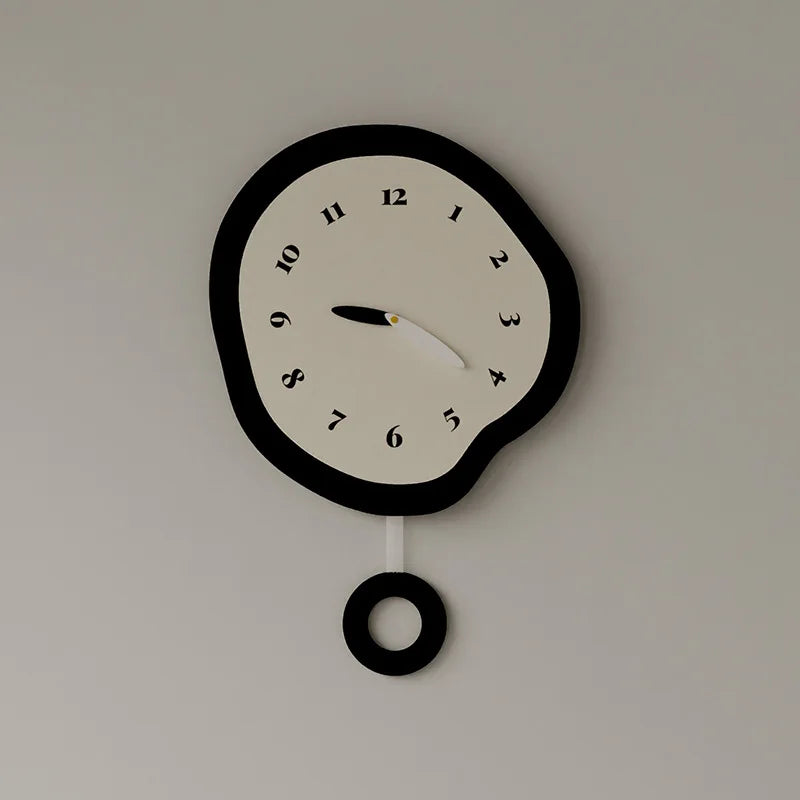 DynaTime | Modern Abstract Twisted Wall Clock