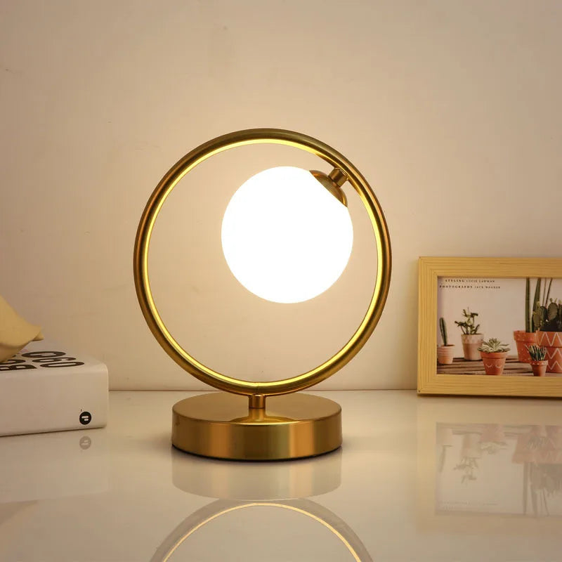 PureGlow | Stylish Table Lamp with Warm LED Ambient Light