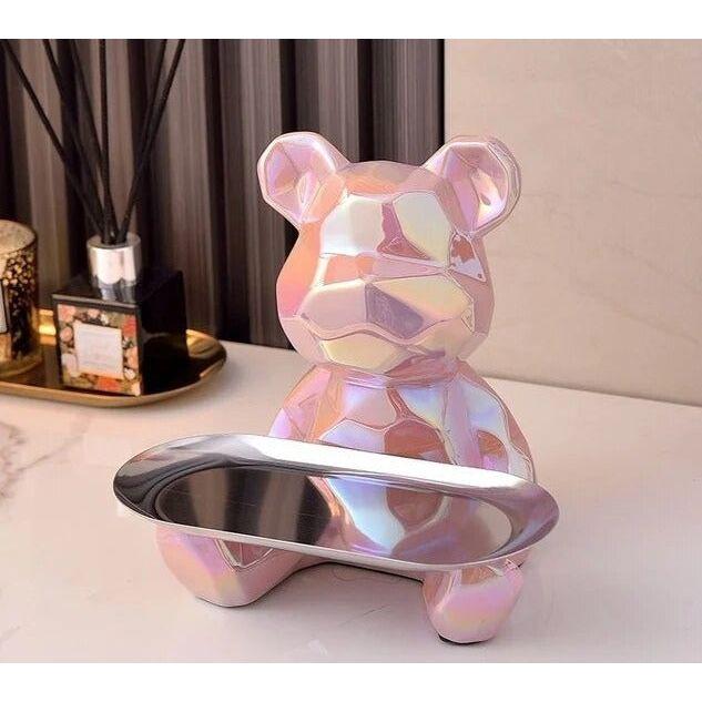 Minimalist Beast | Sleek Bear Figurine