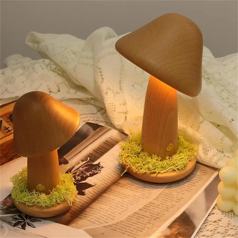 MysticMushroom | Enchanting Rotating Mushroom Lamp