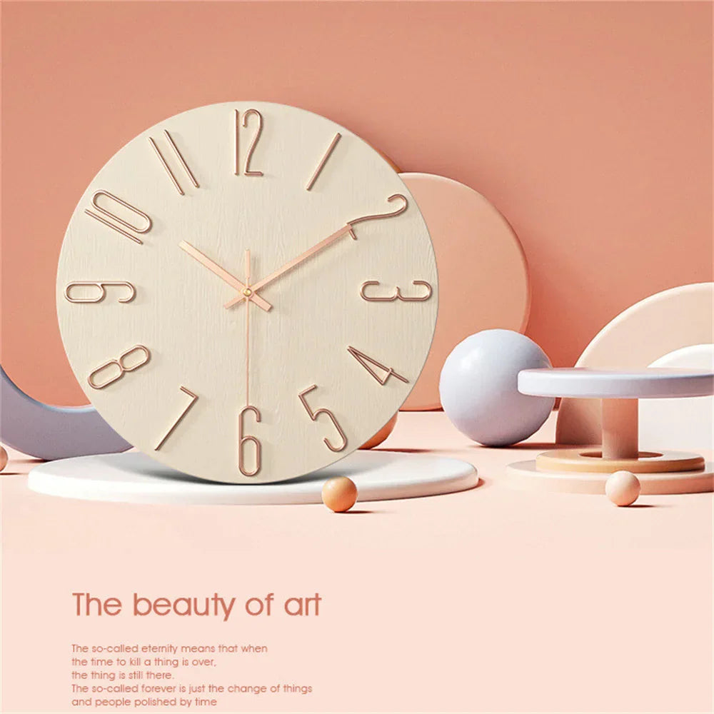 AxisTime | Contemporary Elegant 3D Wall Clock