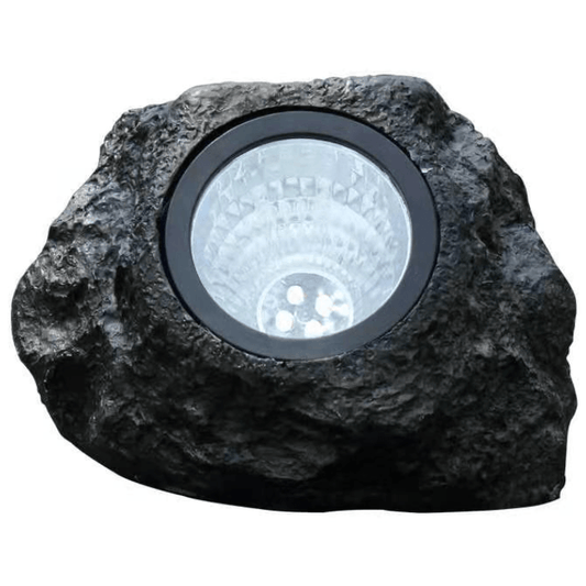 SolarStone | Waterproof LED Garden Rock Light