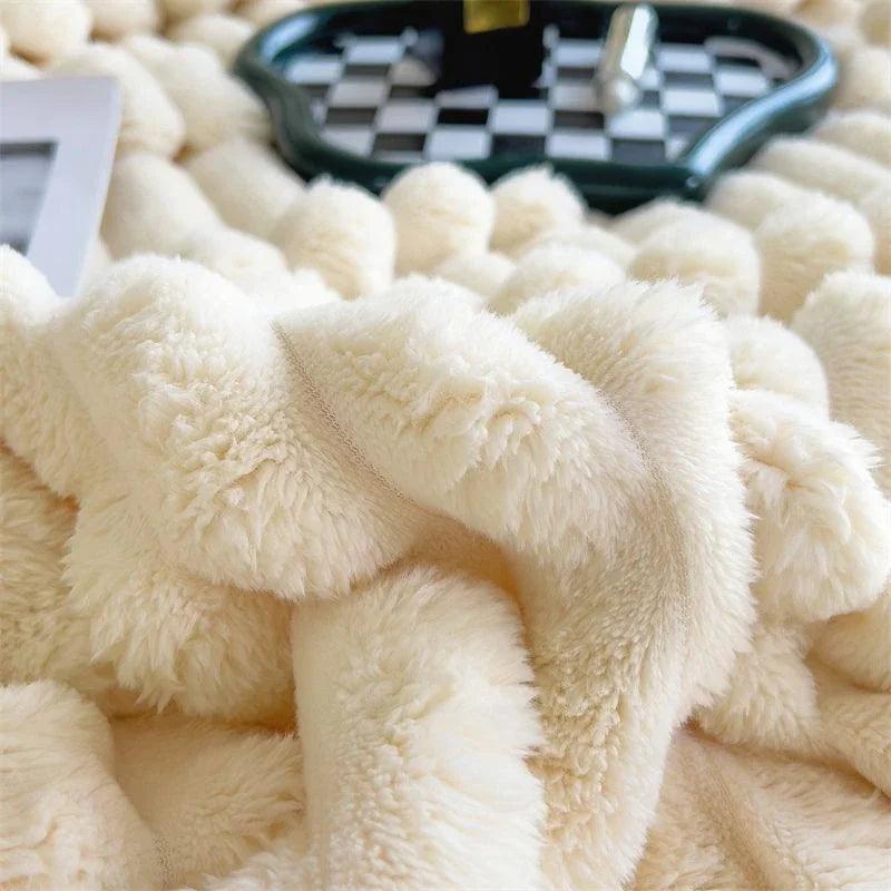 CozyNest | Ultra-Soft Warm Fleece Throw Blanket