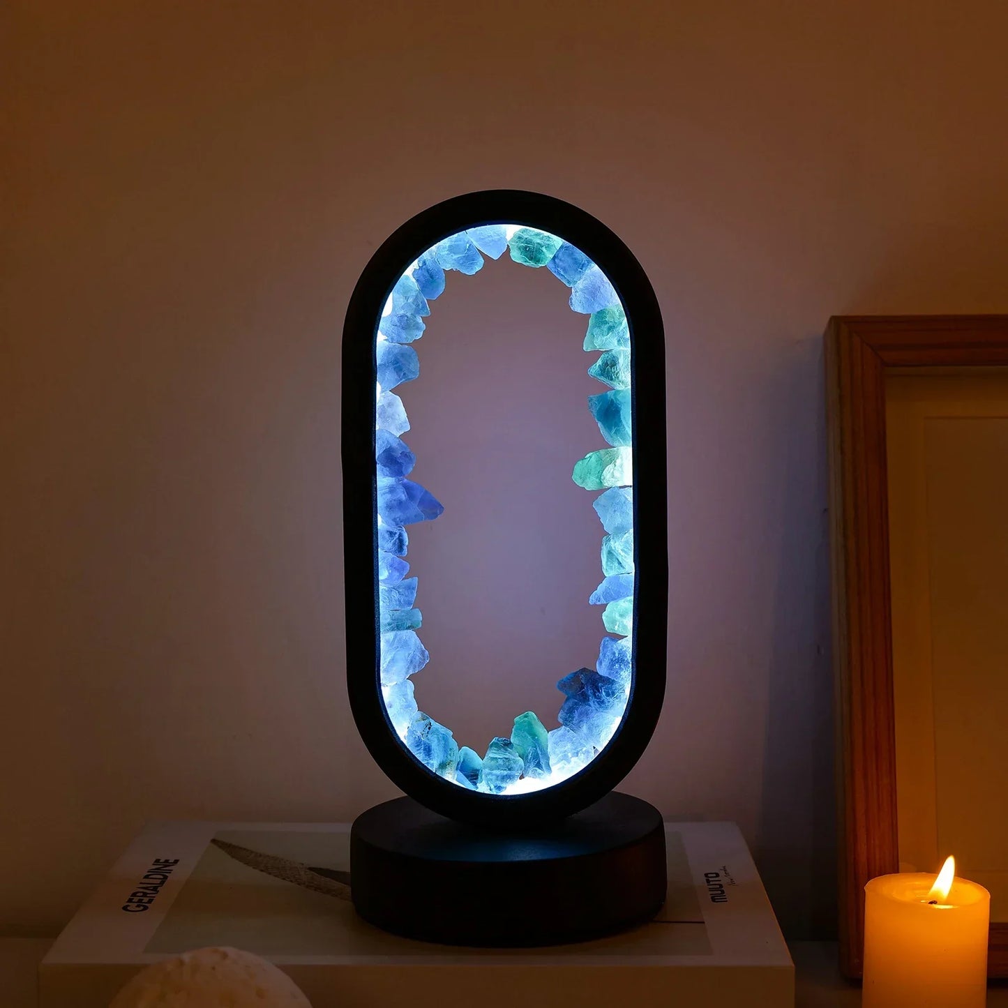 ZenGlow | Natural Soothing Amethyst Calmness Lamp