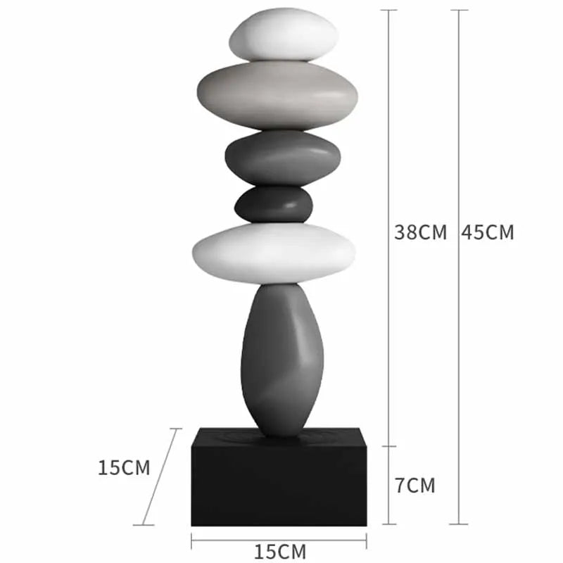 ZenStack | Tranquil Balancing Stone Sculpture