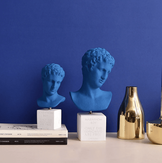 Modern Renaissance | Deep Blue David Sculpture