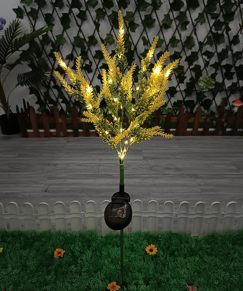 LumiLavender | Solar-Powered Lavender Garden Lights