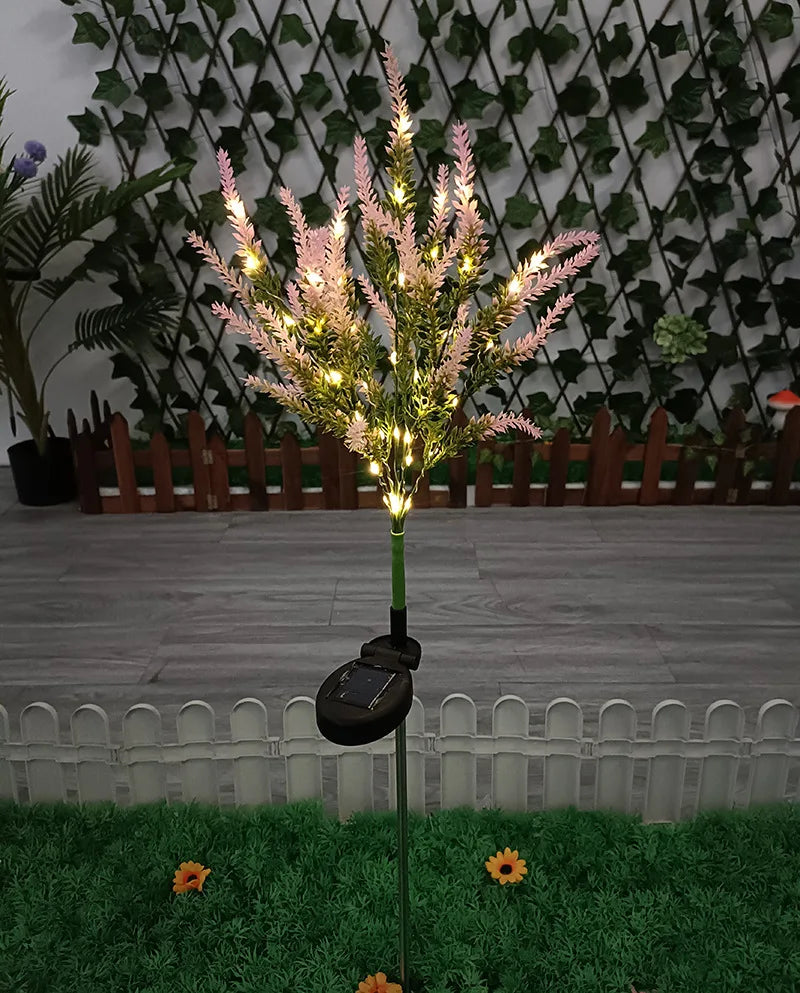 LumiLavender | Solar-Powered Lavender Garden Lights