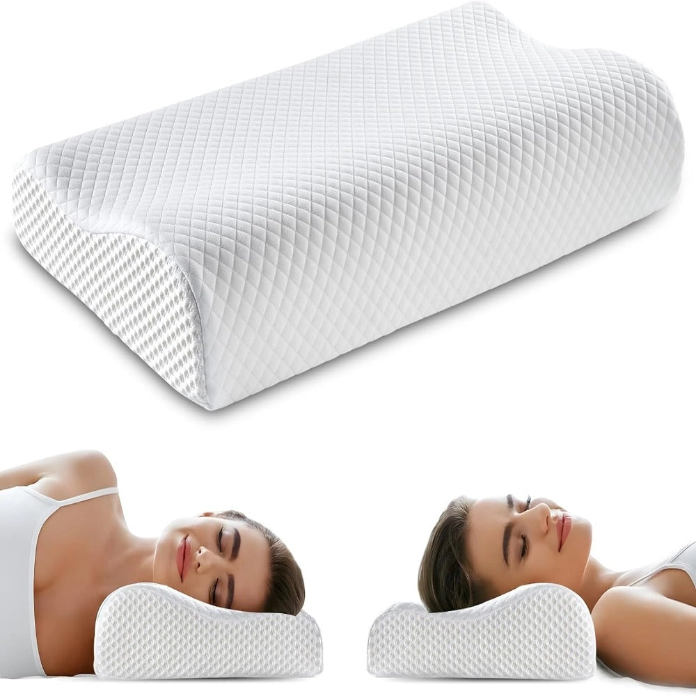 SupportEase | Memory Foam Neck Pillow