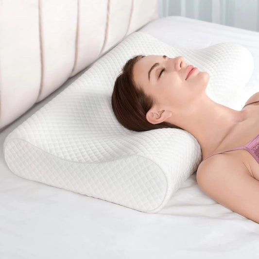SupportEase | Memory Foam Neck Pillow