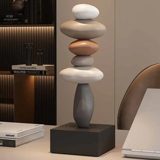 ZenStack | Tranquil Balancing Stone Sculpture