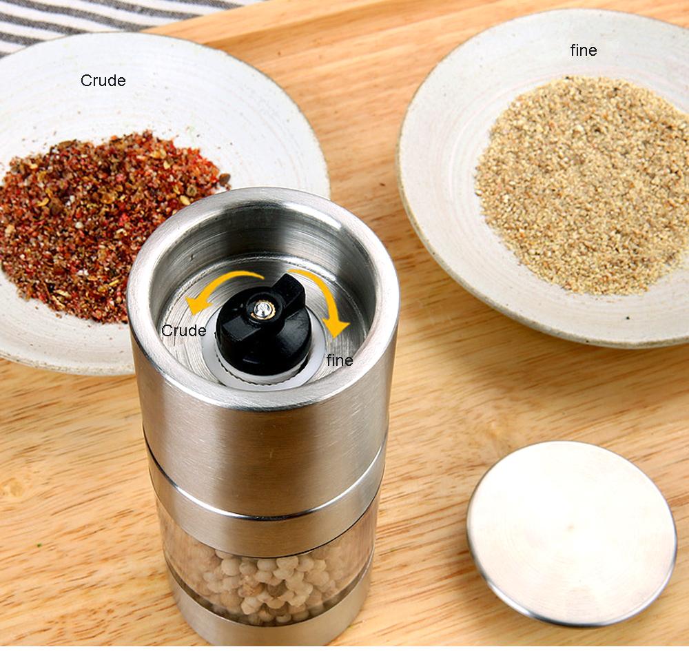 SpiceBlend | Premium 2-in-1 Salt & Pepper Grinder