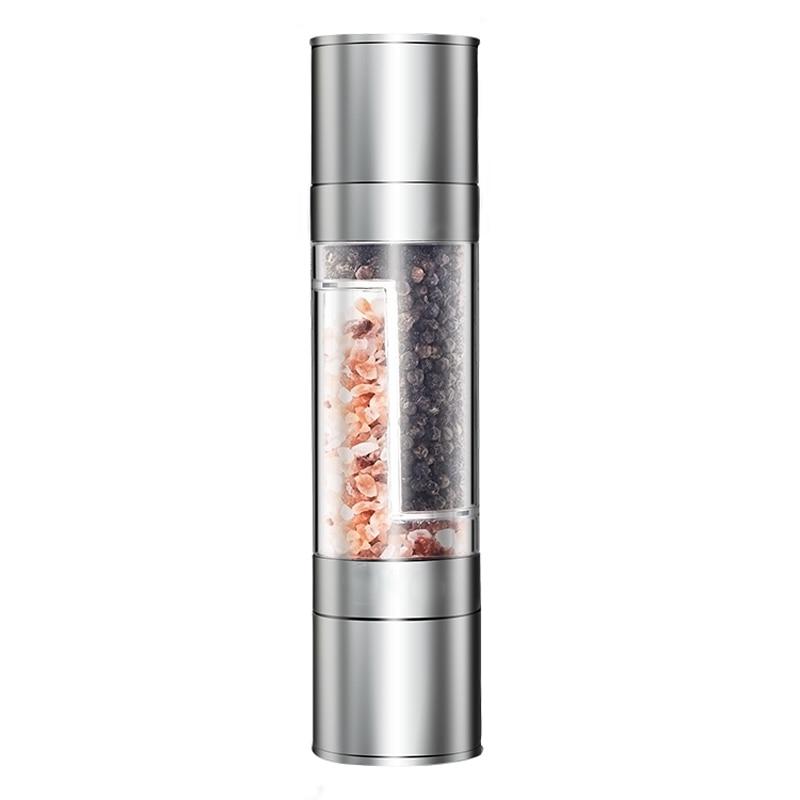 SpiceBlend | Premium 2-in-1 Salt & Pepper Grinder