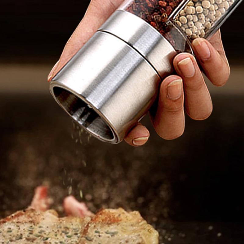 SpiceBlend | Premium 2-in-1 Salt & Pepper Grinder