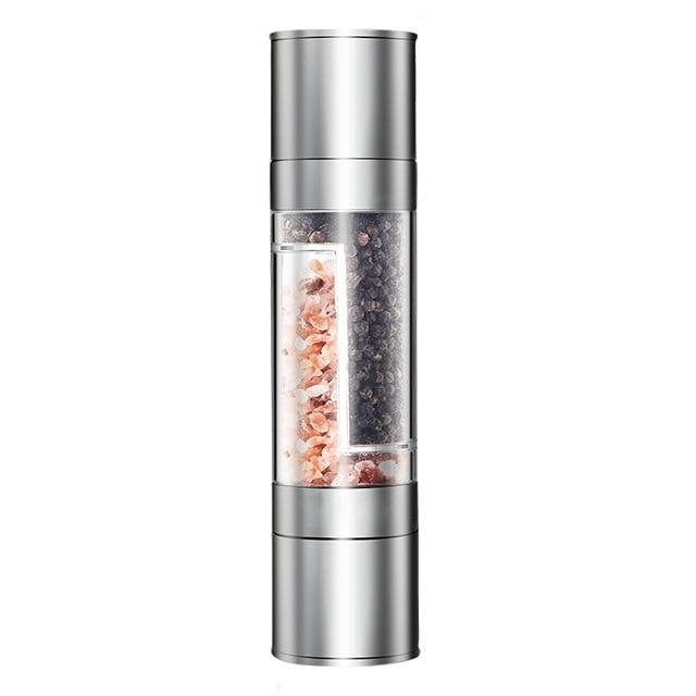 SpiceBlend | Premium 2-in-1 Salt & Pepper Grinder