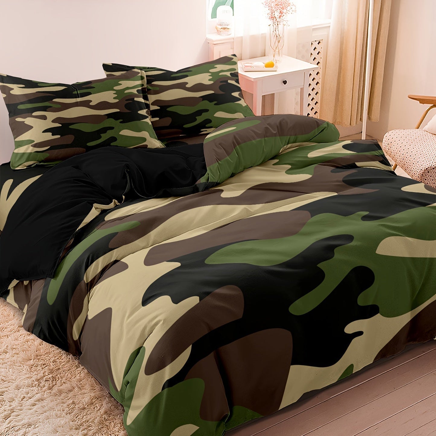 StealthComfort | Soft & Stylish Camouflage Duvet Cover Set